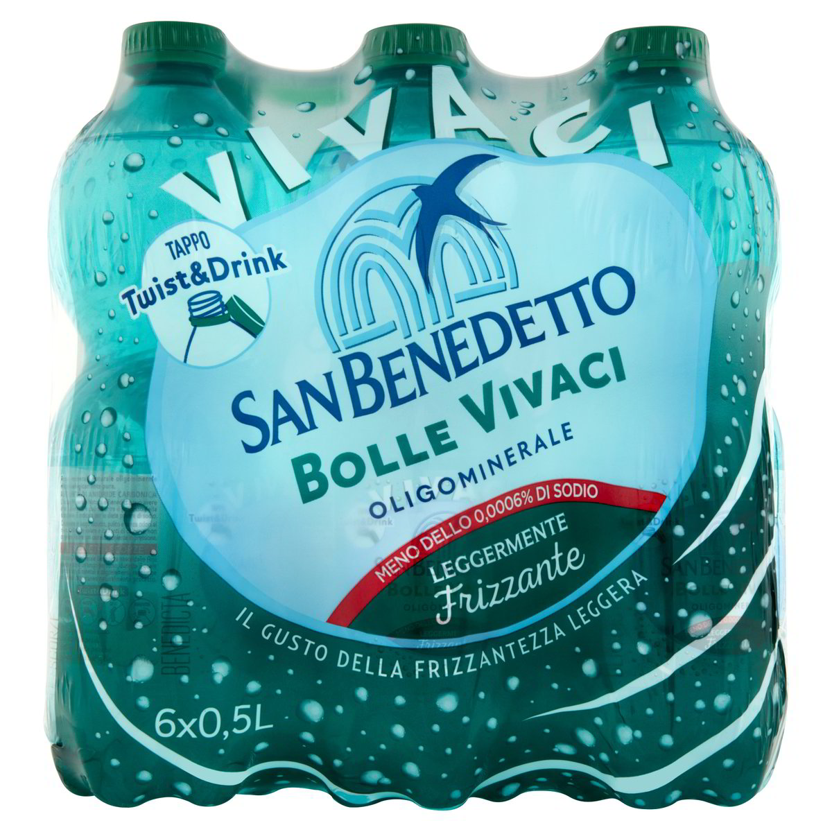 ACQUA LEGGERMENTE FRIZZANTE SAN BENEDETTO CL 50 X 6 L Ecommerce