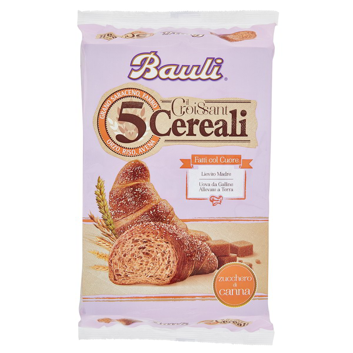 CROISSANT CEREALI E ZUCCHERO DI CANNA PZ 6 BAULI GR 240 L Ecommerce