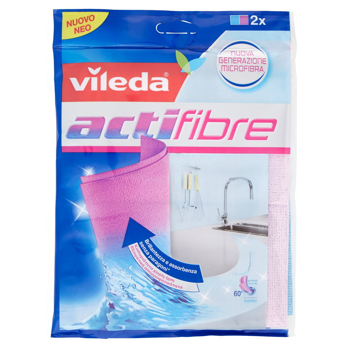 ACTIFIBRE VILEDA PZ 2 L Ecommerce Secondo Iper Tosano