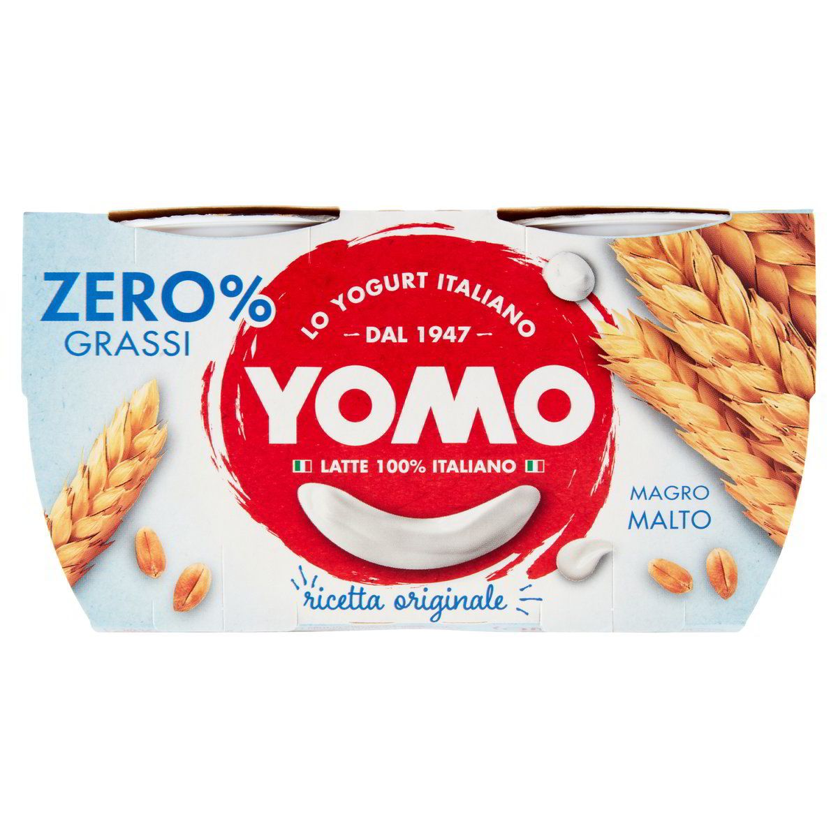 YOGURT MAGRO AL MALTO ZERO GRASSI YOMO GR 125 X 2 PZ L Ecommerce