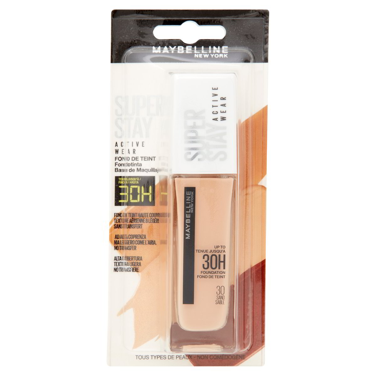 FONDOTINTA SUPERSTAY 30H COLORAZIONE 30 SAND MAYBELLINE ML 100 L