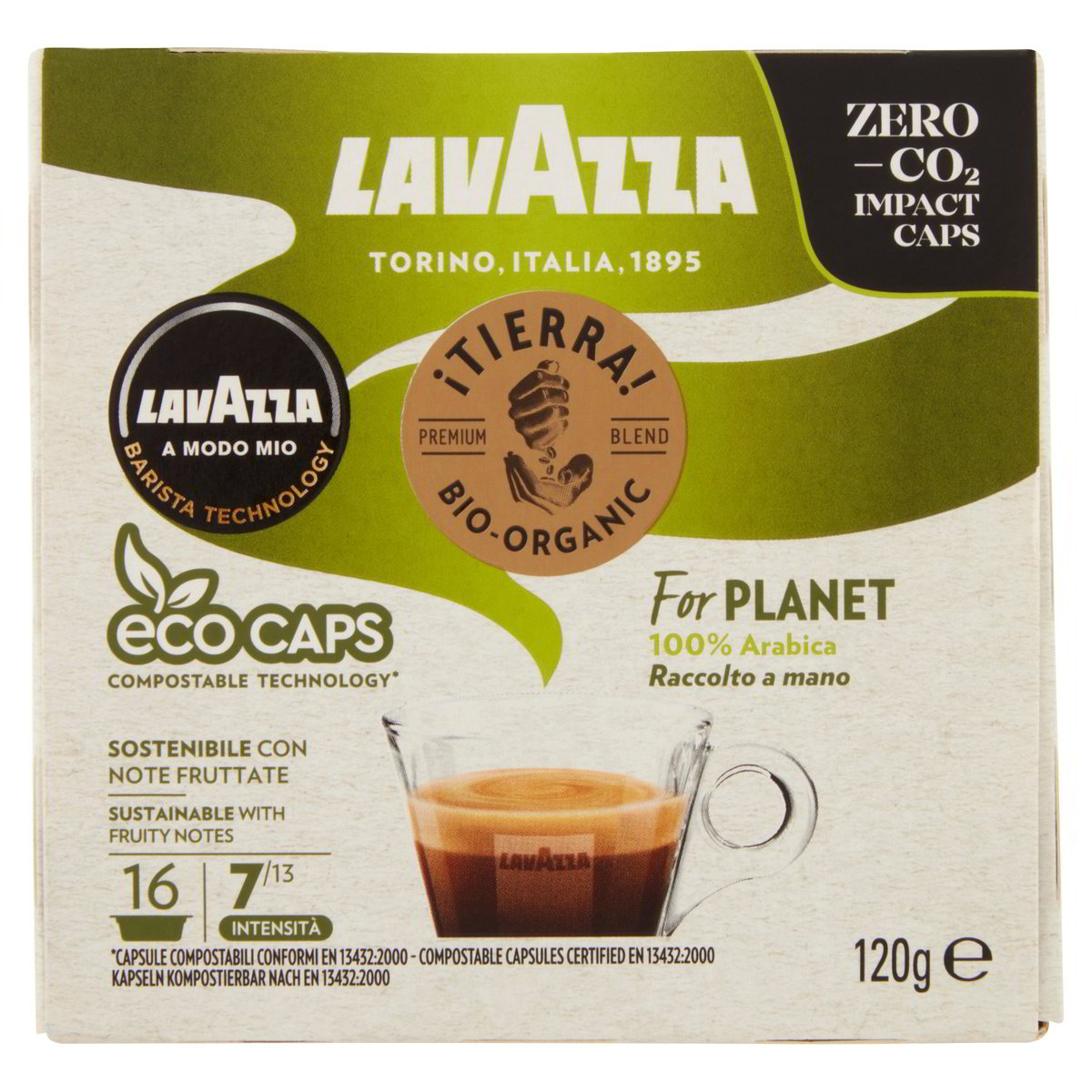 CAPSULE TIERRA COMPATIBILI A MODO MIO LAVAZZA PZ 16 L Ecommerce