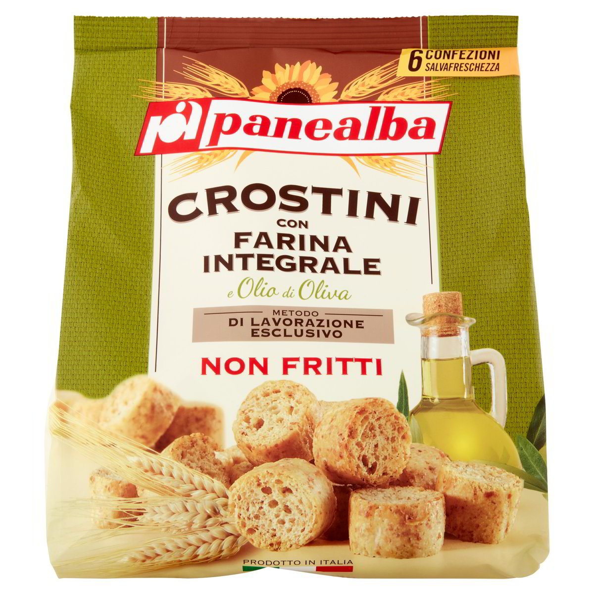 Crostini Con Farina Integrale E O O Mpk X Panealba Gr L