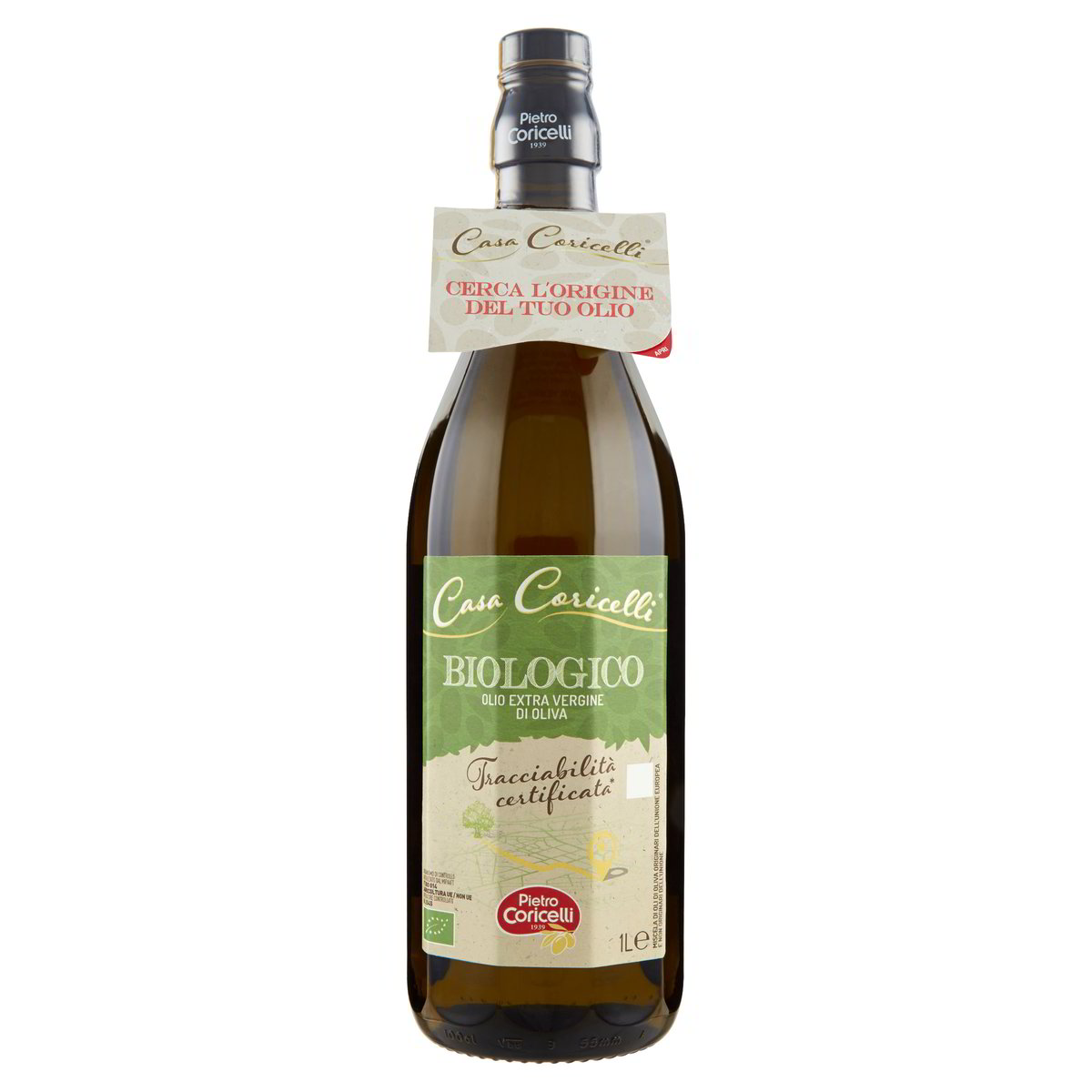 OLIO EXTRA VERGINE DI OLIVA BIOLOGICO CORICELLI LT 1 L Ecommerce