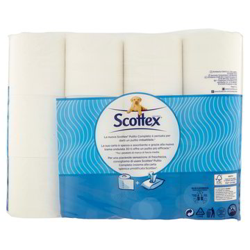 CARTA IGIENICA PULITO COMPLETO SCOTTEX X12 ROTOLI - l'ecommerce secondo  Iper Tosano