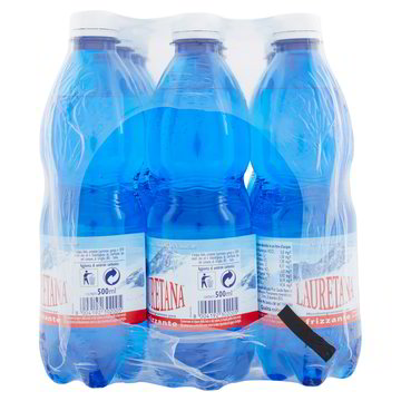 ACQUA FRIZZANTE LAURETANA ML. 500 X 12 - l'ecommerce secondo Iper Tosano