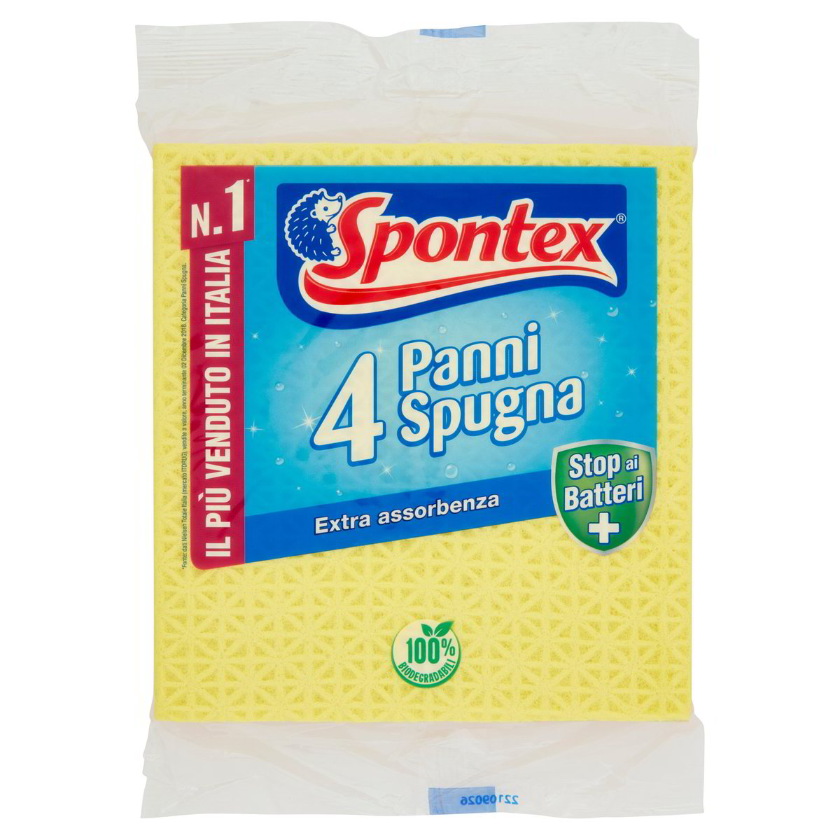 PANNI SPUGNA SPONTEX PZ 4 - L'ecommerce Secondo Iper Tosano