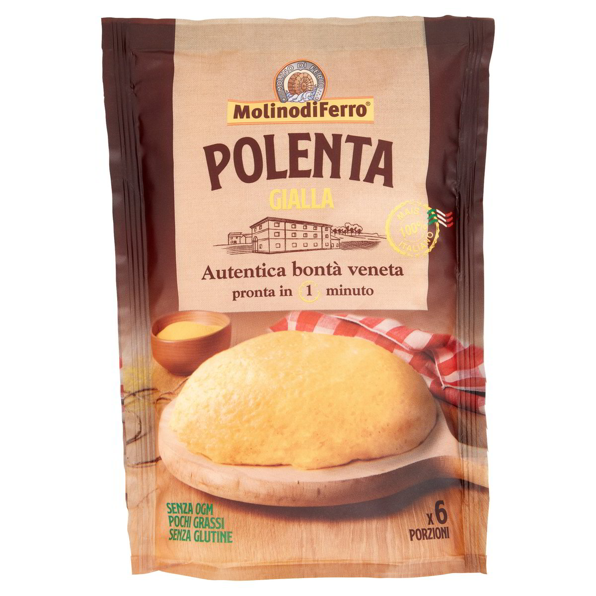 Polenta Gialla Istantanea Molino Di Ferro Gr L Ecommerce Secondo