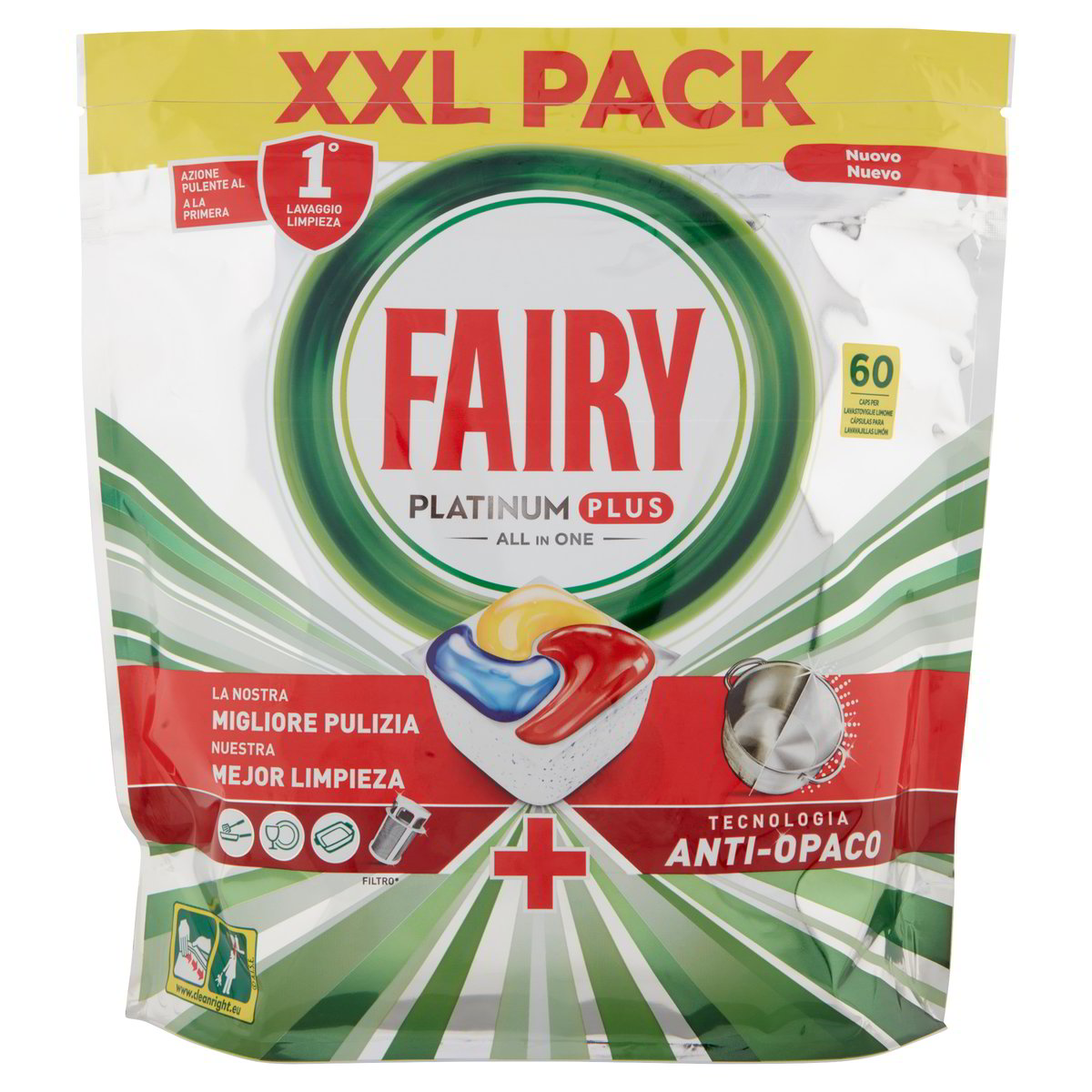 FAIRY PLATINUM PLUS LEMON X60 CAPS FAIRY X60 CAPS - L'ecommerce Secondo ...