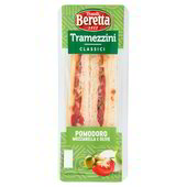 Tramezzini Viva la mamma con tonno, pomodoro,olive e philadelphia Beretta x  2 gr.140 